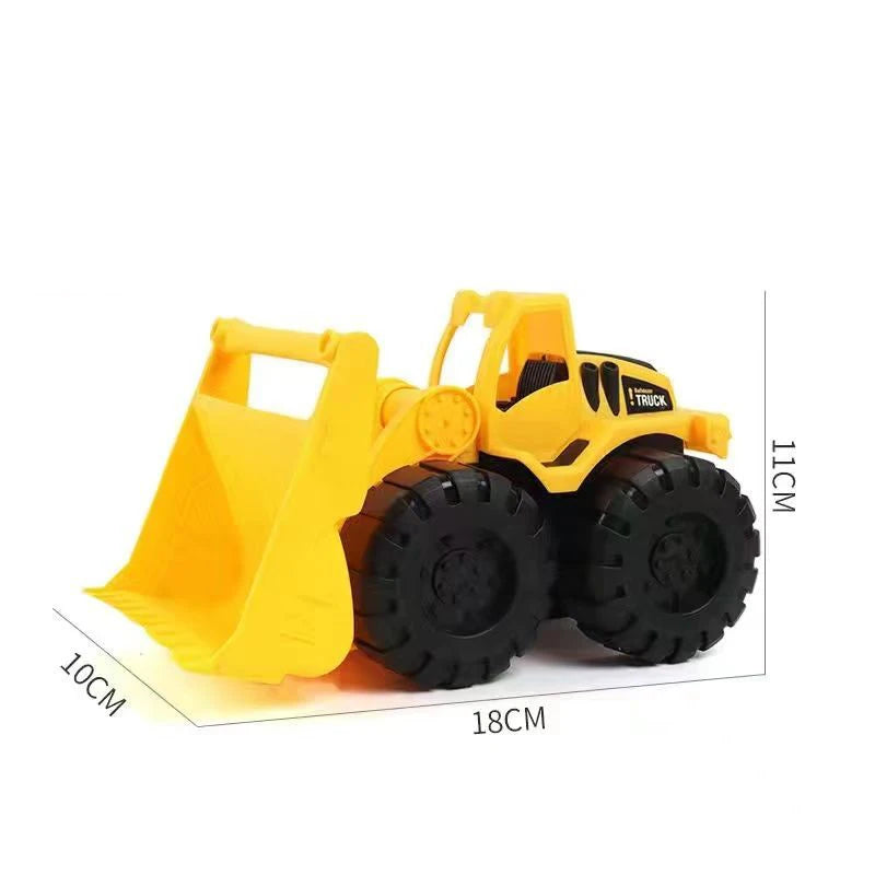 Medium Engineering Vehicle Set – Excavator, Bulldozer & Construction Truck Toys