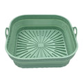Foldable Air Fryer Silicone Liner Reusable Air Fryer Silicone Baking Tray Food Grade Silicone Air Fryer Mat