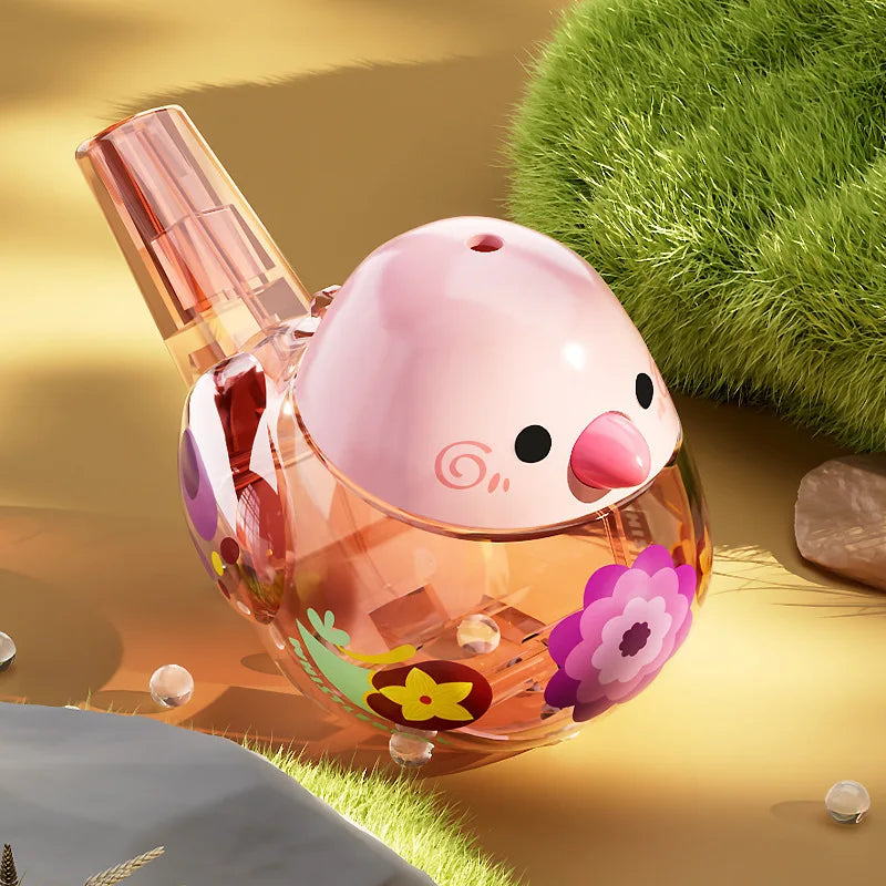 In Stock Water‑Filled Bird Whistle Transparent Musical Toy Change Voice Sound Training Novelty Leisure Trendy Toy Festival Gifts