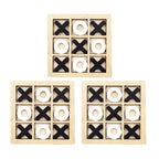 Montessori Wooden Mini Chess Brain Training Puzzle Toy for Kids