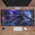 Riftbound LTCG Card playmat League of Mouse Pad Legends Jinx Series LOL 600x350mm overlock Board Game HD Printing XXL Desk Mat