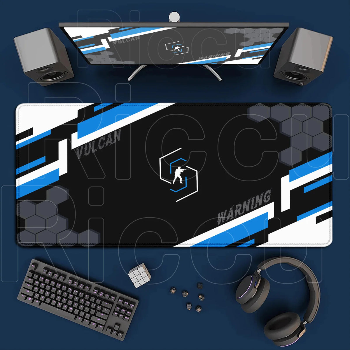Cartoon Mouse Pad Pink CSGO Print Stream Gamer Mousepad 400x900mm Antislip Keyboard Mouse Mats Rubber Deskmat Gaming Accessories