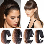 Synthetic Braided Headband for Women