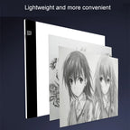 LED Drawing Copy Pad 3-Level Dimmable Light Tracing Board for Kids