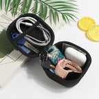 Portable Mini Hard Shell Electronics Organizer Case