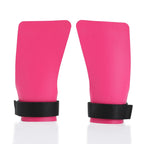 A Pair of Carbon No Finger Hole Hand Grips for Crossfit Pull Ups Cross Training Kettlebell Gymnastics Workout Palm Protector
