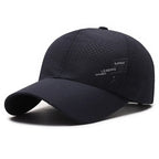 Summer Outdoor Sports Cap Golf Fishing Hat Quick Drying Sun Hat Adjustable Unisex Baseball Cap for Women Men