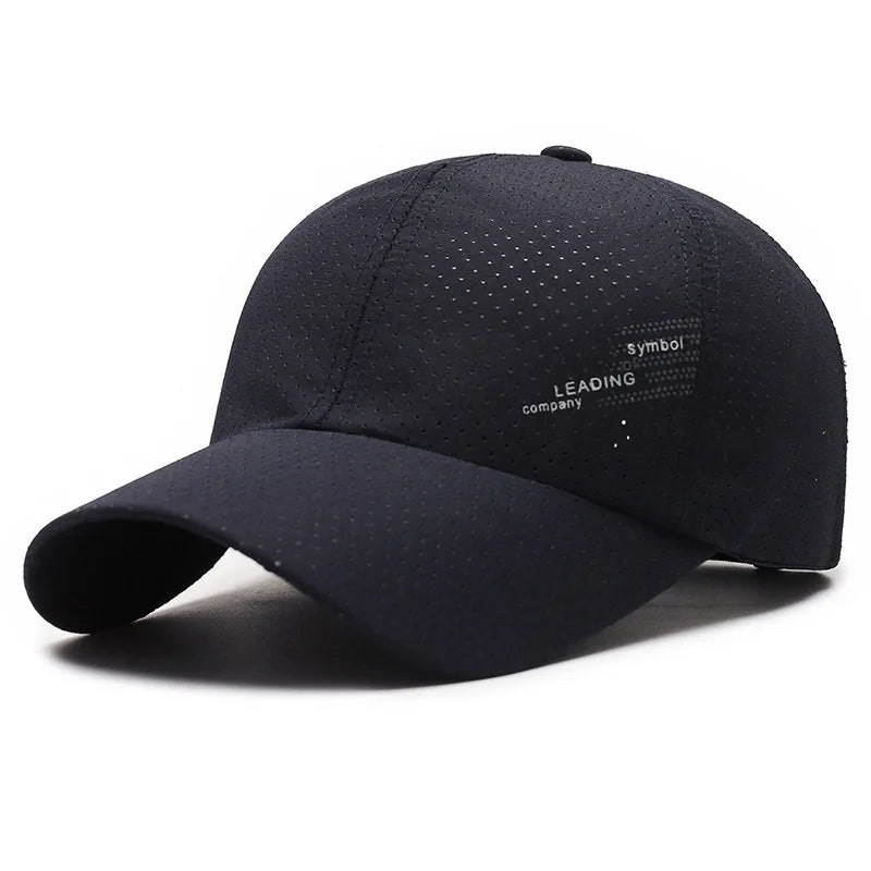 Summer Outdoor Sports Cap Golf Fishing Hat Quick Drying Sun Hat Adjustable Unisex Baseball Cap for Women Men