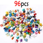 144 Pcs/Lot Mini Pokemon Figure Pikachu Kids Model Toys 2-3cm Kawaii Figurine PVC Dolls 6*24pcs Toys Wholesale