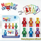 Number Blocks Assembly Educational Math Learning Toy Set