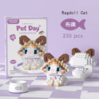 Mini Pet Animal Building Blocks – 18 Styles DIY Toy Set