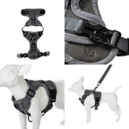 Dog Harness Leash Set For Small Medium Dogs Cat Hiking Adjustable Puppy Leash Reflective Harness Vest Chihuahua Pug Pet Supplies