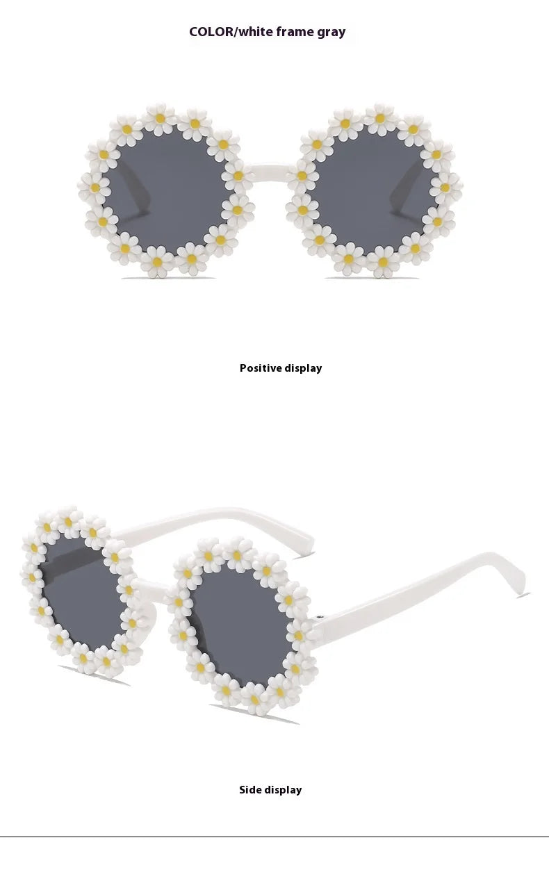 Kids Daisy Flower UV400 Sunglasses for Boys & Girls