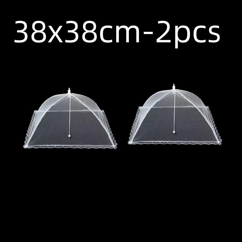 Foldable Pop-Up Food Mesh Cover – Reusable Fly & Insect Protection Food Tent