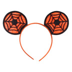 2026 Festival Party Cosplay Mouse Ears Headband 3.3" Ears Glitter Hairband For Boys Girls DIY Cartoon Hair Accessories
