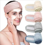 Adjustable Soft Toweling Spa Makeup Headband for Women