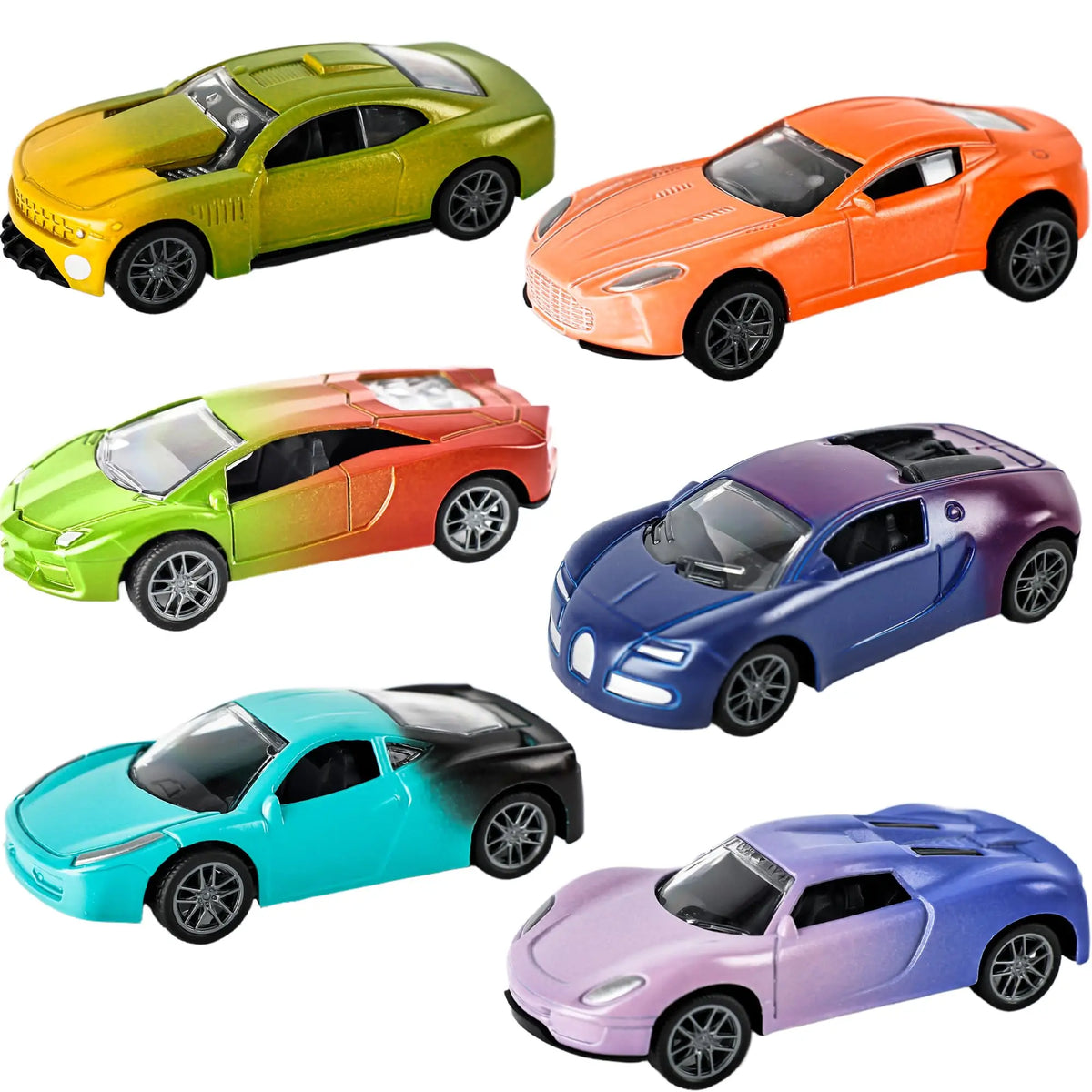 Alloy Color Changing Off Road Inertia Racing Toy Car