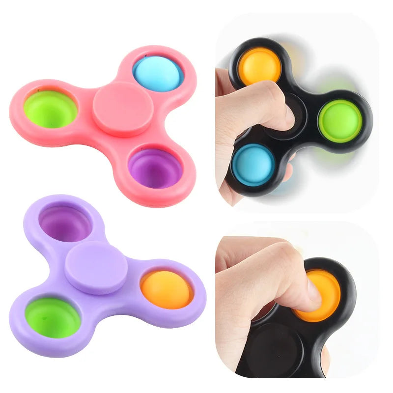 Multi-Color Hand Fidget Spinner Toy