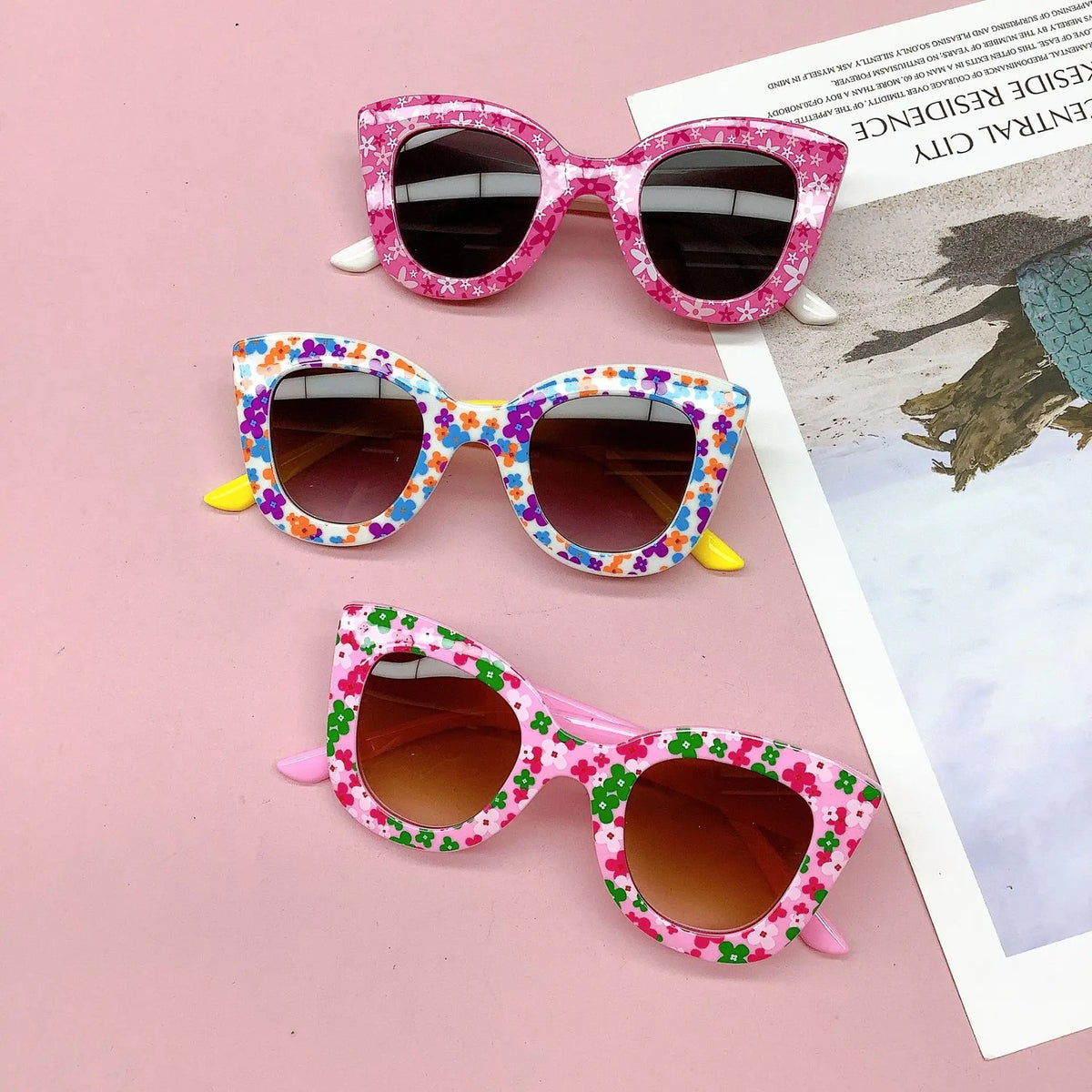 Flower Kids UV400 Travel Sunglasses for Boys & Girls