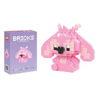 Disney Zootopia Small LinaBell Building Blocks Judy Nick Model Donald Duck Education Lotso Toys Mickey Mouse For Kids Birthday