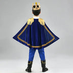 Boys King Carnival Costume 7 Piece – Royal Prince Outfit