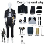 New Game Wuthering Waves Rover Cosplay Costume Rover Male Cosplay Outfit Wig Halloween Carnival Uniform Christmas Party for Men