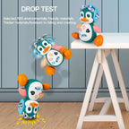 Musical Penguin Baby Crawling Toy Interactive Light Up Learning Toy