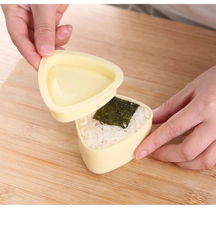 Onigiri Mold Sushi Press Kit for Perfect Japanese Rice Balls Maker