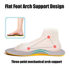 1Pair Orthopedic Insoles Arch Support Insole for Flat Feet O/X-Leg Plantar Fasciitis Shoe Pads Adults Kids Foot Care Shoe Sole
