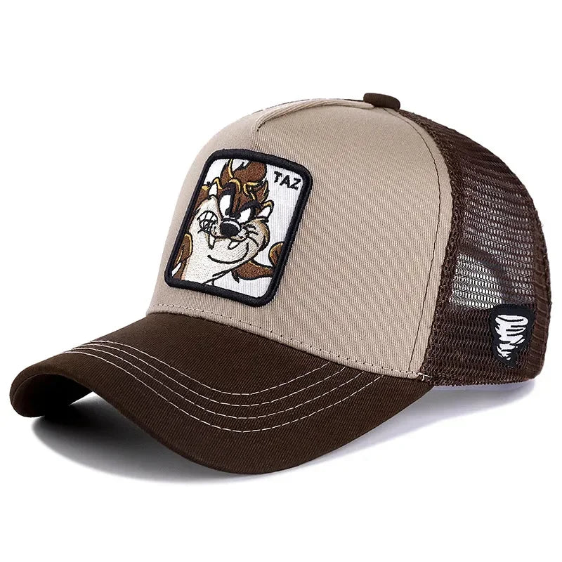 Anime Cartoon Snapback Cotton Baseball Cap for Everyday Style