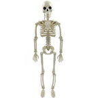 Halloween Decorative Skull Sculpture Movable/Posable Joints Human Skeleton Figure Full Size for Yard Garden Patio Haunted House