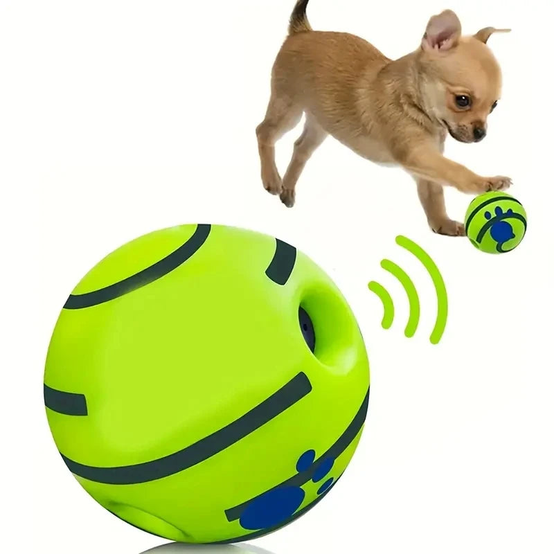 Interactive Giggle Ball Dog Toy for IQ Training and Active Play
