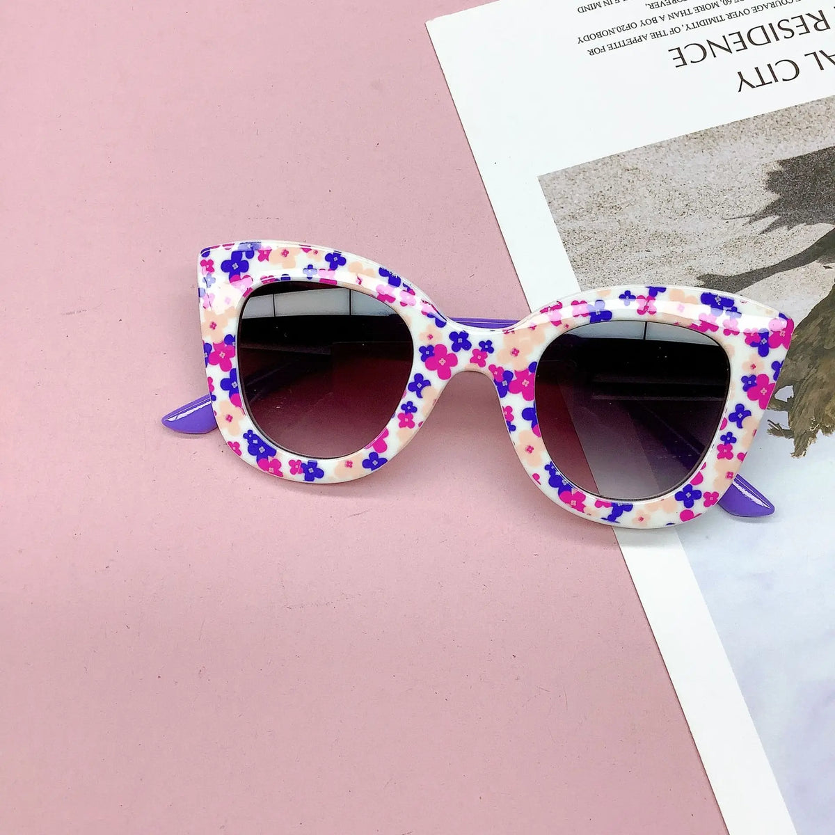 Flower Kids UV400 Travel Sunglasses for Boys & Girls