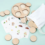Montessori Animal and Plant Life Cycle Biology Model Toy Set