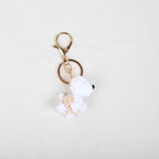 Mini Animal Crochet Keychain Cute Knitted Doll Keyring