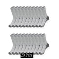 10/20/30 Pairs Men's Classic Crew Socks Unisex Sports Socks for Men Running Basketball Anti-slip Outdoor Breathable Man Socks