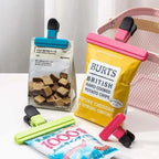 Portable Food Bag Sealing Clips – Reusable Kitchen Storage Seal Clamp for Snacks & Food Bags