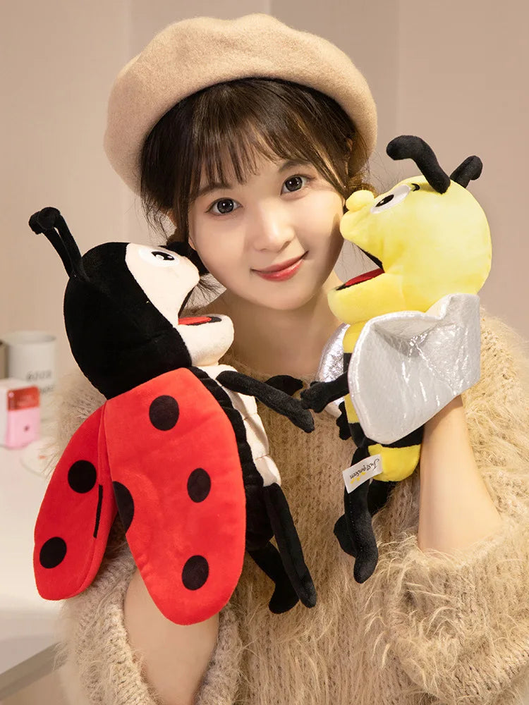 Insect Plush Hand Puppet Storytelling Toy for Kids