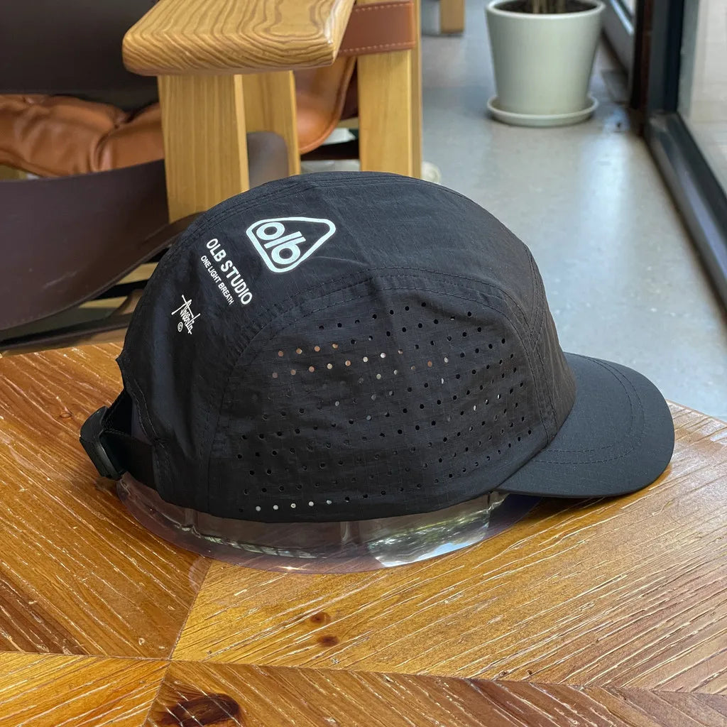 Short Brim Quick Dry Mesh Baseball Cap for Outdoor Adventures