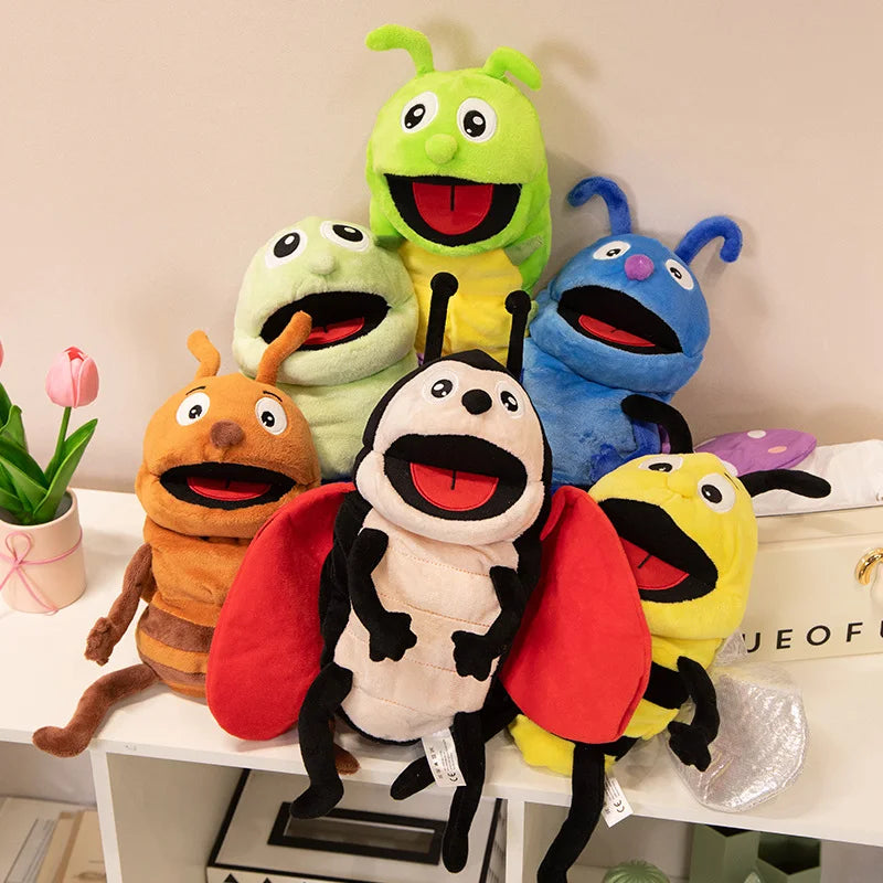 Insect Plush Hand Puppet Storytelling Toy for Kids