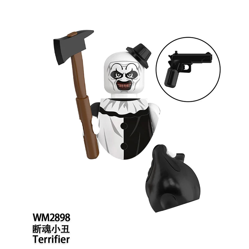 Halloween New Bricks Building Blocks Terrifier Death Megan Mini Figures Minifigures Toys Bricks Gifts For Children Adults