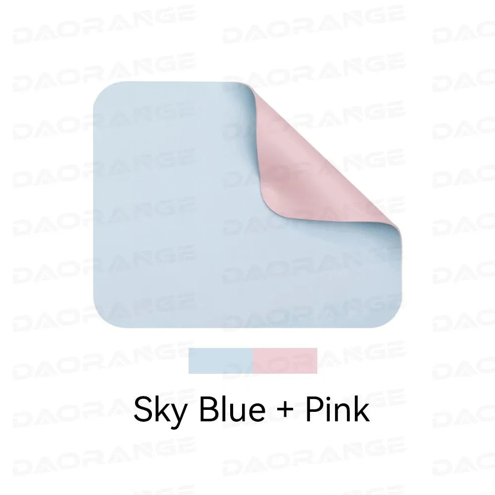 Creative Universal Anti-slip Mouse Pad Leather Gaming Mice Mat New Desk Cushion Fashion Comfortable For Laptop PC MacBook