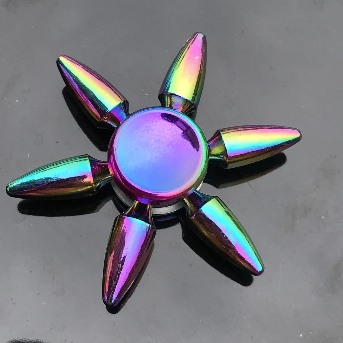Colorful Metal Fidget Spinner – Stress Relief Toy