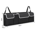 Car Trunk Organizer Backseat Storage Bag High Capacity Multi-use Oxford Car Seat Back Organizers Automobile Interior