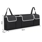 Car Trunk Organizer Backseat Storage Bag High Capacity Multi-use Oxford Car Seat Back Organizers Automobile Interior