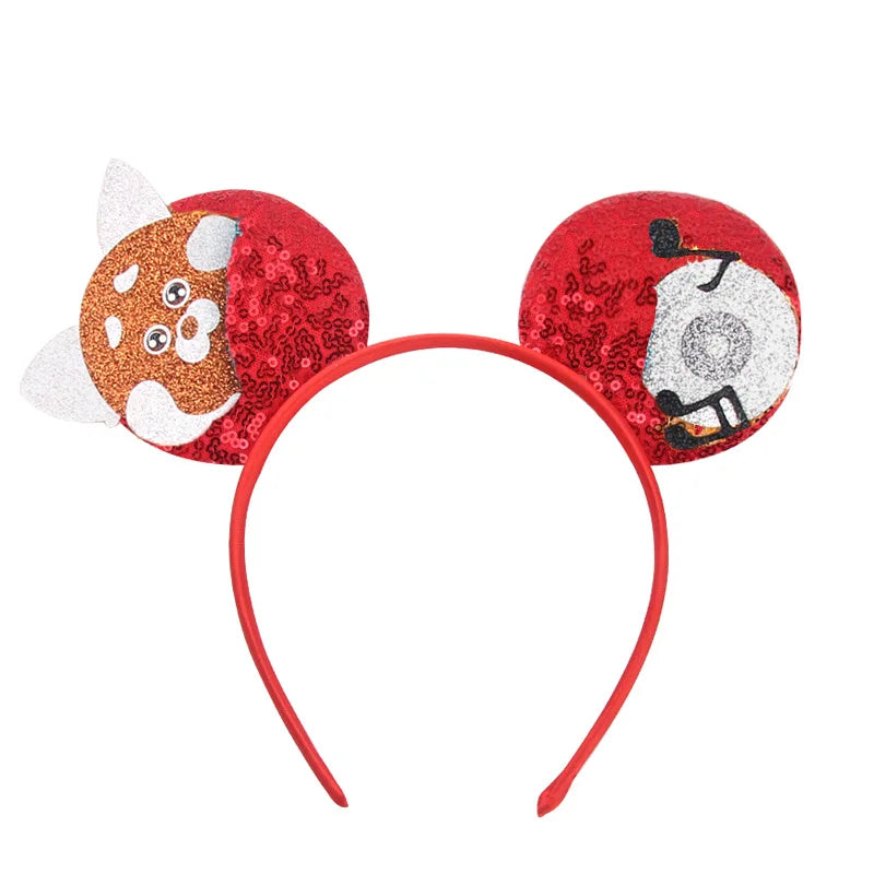 Boys Cute Mouse Ears Headbands Mickey Mouse Hairband With No Bow Party Festival Cosplay Christmas Birthdays Hair Accessories