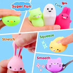 Mini Animal Squishy Toy Set – 20PCS Stress Relief Squeeze Toys