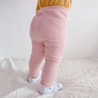 Baby Girls Boys Pants Kids High Waist Cotton Big PP Pant Spring and Autumn Girl Leggings Trousers Children Clothes 0-6 Years