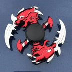 Anime Metal Fidget Spinner Zinc Alloy Silent Stress Relief Toy