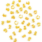 40Pcs Vine Leaf Shaped Alloy Hair Braid Ring Vintage Hair Pin For Dreadlock Women Girls summer Hair Accessories Loc Hair Jewelry